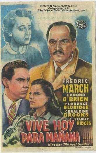PROGRAMA DE CINE: VIVE HOY PARA MAÑANA