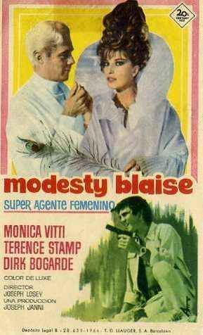 PROGRAMA DE CINE: MODESTY BLAISE