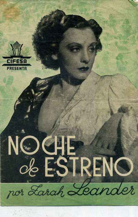 PROGRAMA DE CINE: NOCHE DE ESTRENO