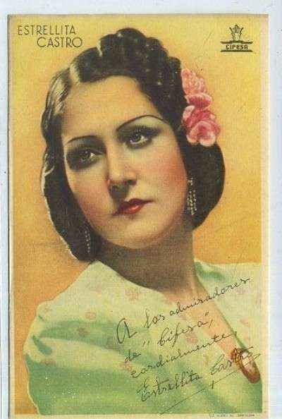 FOLLETO DE MANO: ESTRELLITA CASTRO