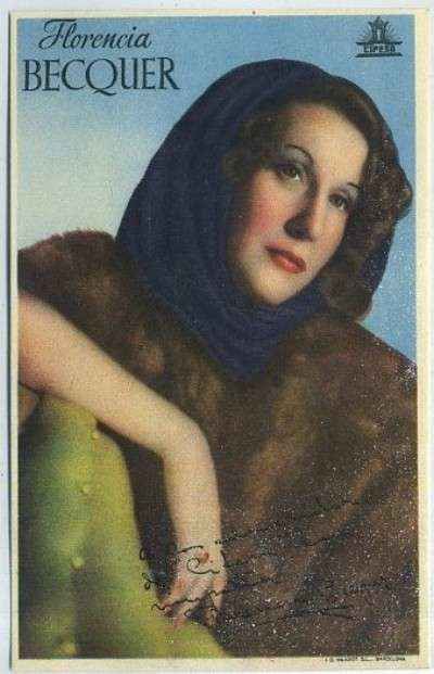 FOLLETO DE MANO: FLORENCIA BECQUER