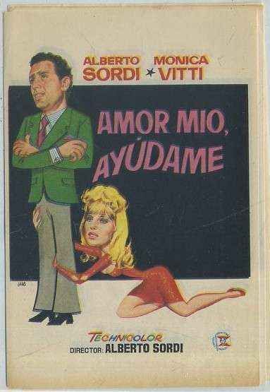 PROGRAMA DE CINE: AMOR MIO, AYUDAME
