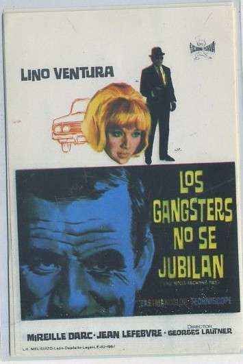 PROGRAMA DE CINE: LOS GANSTER NO SE JUVILAN