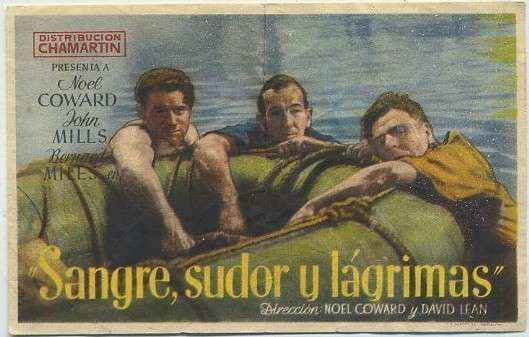 PROGRAMA DE CINE: SANGRE, SUDOR Y LAGRIMAS