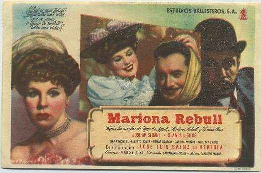 PROGRAMA DE CINE: MARIONA REBULL