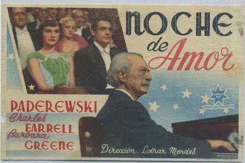 PROGRAMA DE CINE: NOCHE DE AMOR