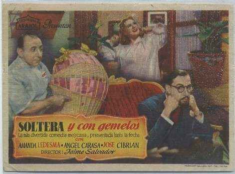 PROGRAMA DE CINE: SOLTERA Y CON GEMELAS