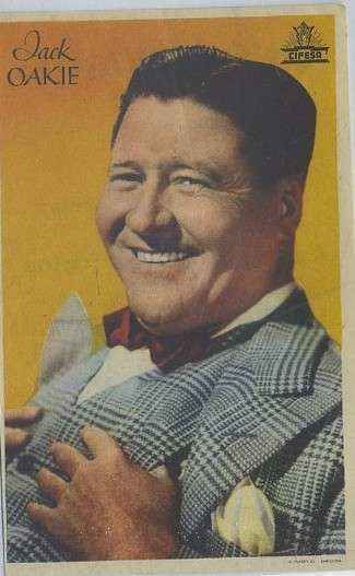 PROGRAMA DE CINE: JACK OAKIE
