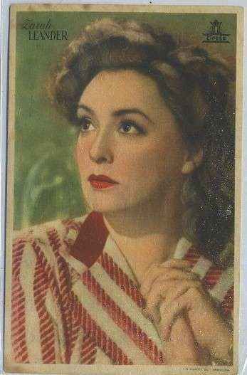PROGRAMA DE CINE: ZARAH LEANDER