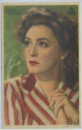 PROGRAMA DE CINE: ZARAH LEANDER
