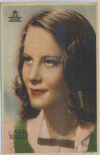 PROGRAMA DE CINE: ALIDA VALLI