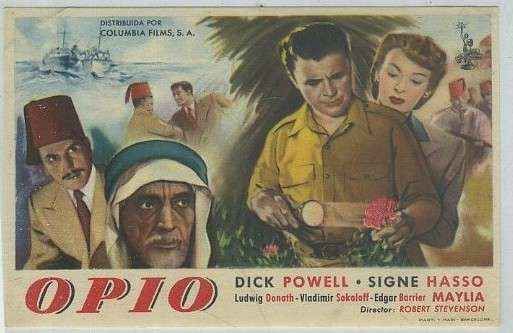 PROGRAMA DE CINE: OPIO