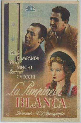 PROGRAMA DE CINE: LA PIMPINELA BLANCA