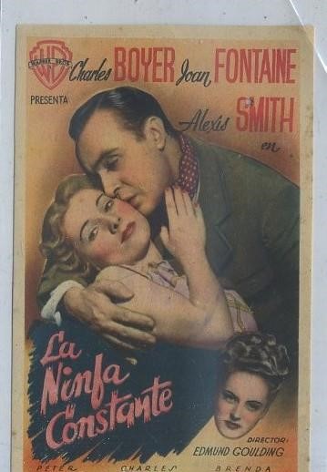 PROGRAMA DE CINE: LA NINFA CONSTANTE