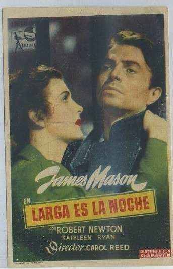 PROGRAMA DE CINE: LARGA ES LA NOCHE