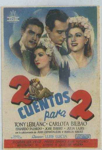 PROGRAMA DE CINE: 2 CUERPOS PARA 2