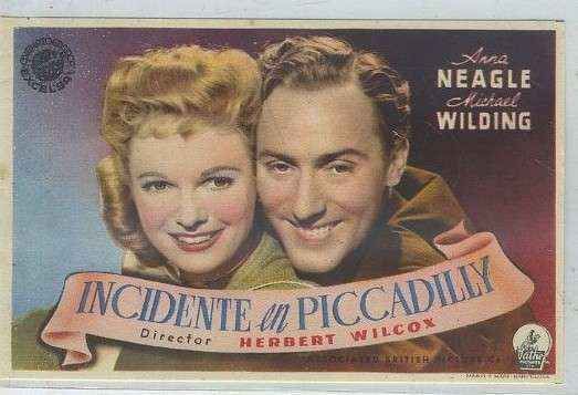 PROGRAMA DE CINE: INCIDENTE EN PICCADILLY