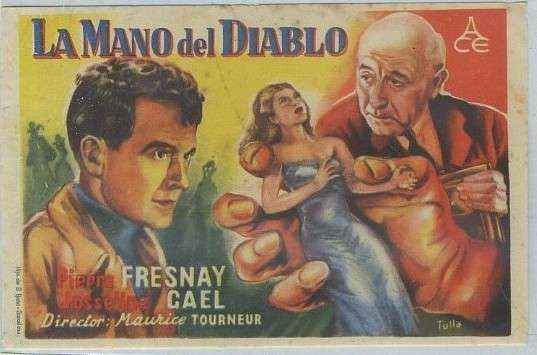 PROGRAMA DE CINE: LA MANO DEL DIABLO