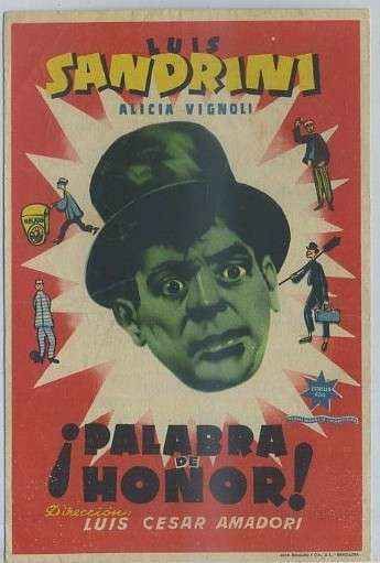 PROGRAMA DE CINE: PALABRA DE HONOR