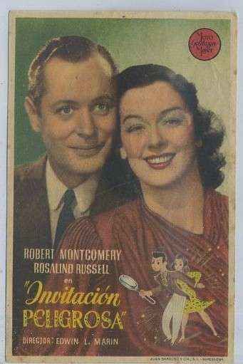 PROGRAMA DE CINE: INVITACION PELIGROSA