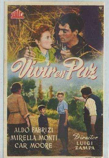 PROGRAMA DE CINE: VIVIR EN PAZ