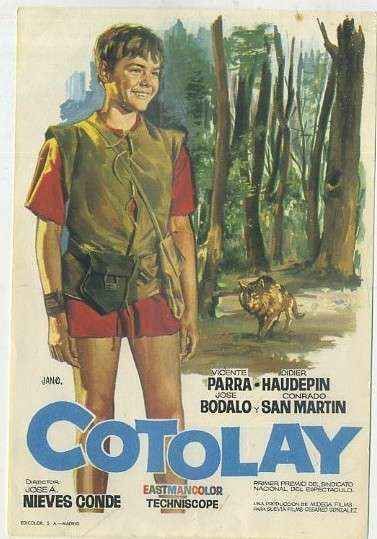 PROGRAMA DE CINE: COTOLAY