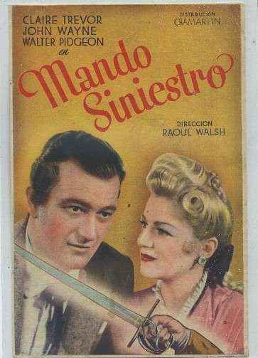 PROGRAMA DE CINE: MANDO SINIESTRO