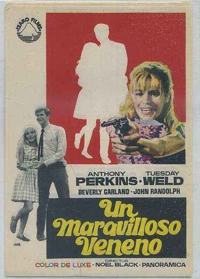 PROGRAMA DE CINE: UN MARAVILLOSO VENENO