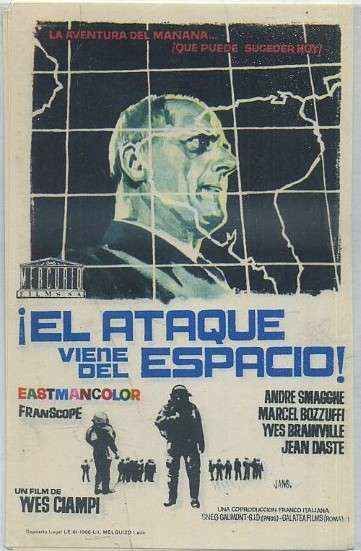 PROGRAMA DE CINE: EL ATAQUE VIENE DEL ESPACIO