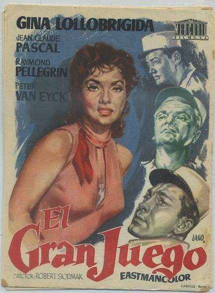 PROGRAMA DE CINE: EL GRAN JUEGO