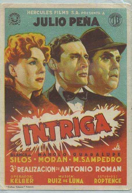 PROGRAMA DE CINE: INTRIGA