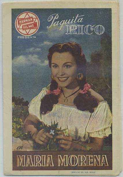 PROGRAMA DE CINE: MARIA MORENA