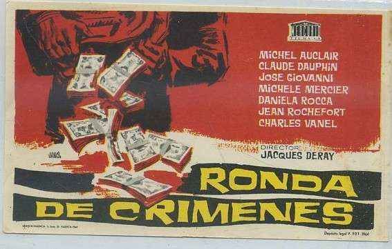PROGRAMA DE CINE: RONDA DE CRIMENES