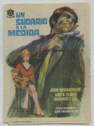 PROGRAMA DE CINE: UN SUDARIO A LA MEDIDA