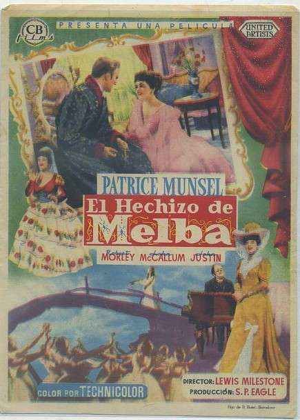 PROGRAMA DE CINE: EL HECHIZO DE MELBA