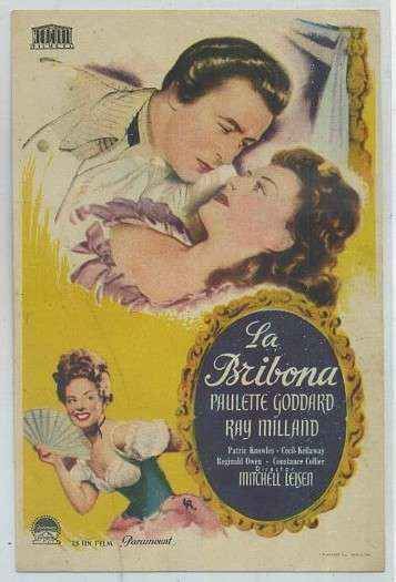 PROGRAMA DE CINE: LA BRIBONA