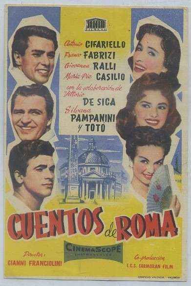 PROGRAMA DE CINE: CUENTOS DE ROMA