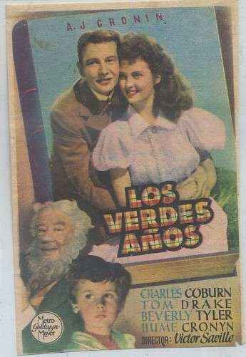 PROGRAMA DE CINE: LOS VERDES AÑOS