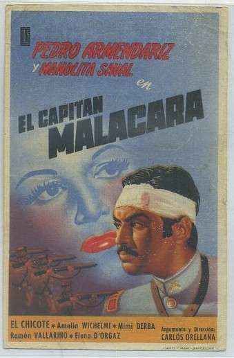PROGRAMA DE CINE: EL CAPITAN MALACARA