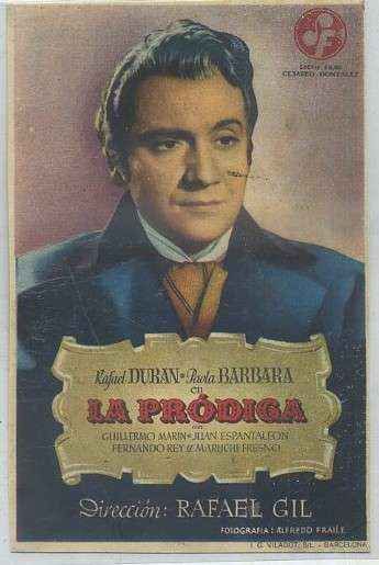 PROGRAMA DE CINE: LA PRODIGA
