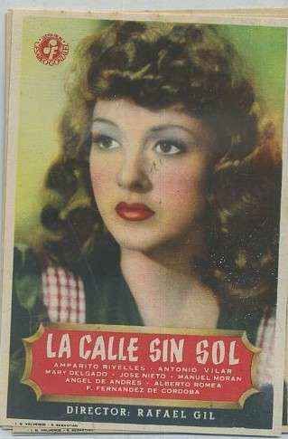 PROGRAMA DE CINE: LA CALLE SIN SOL