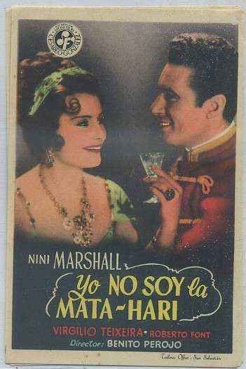 PROGRAMA DE CINE: YO NO SOY LA MATA-HARI