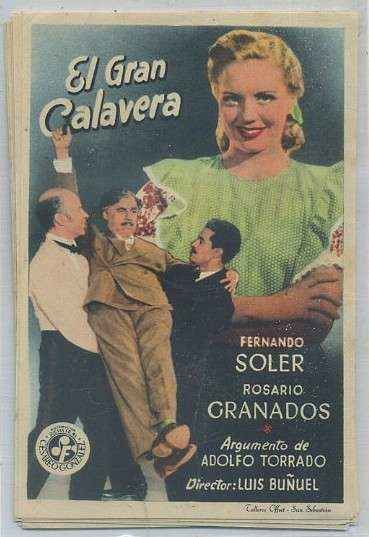 PROGRAMA DE CINE: EL GRAN CALAVERA