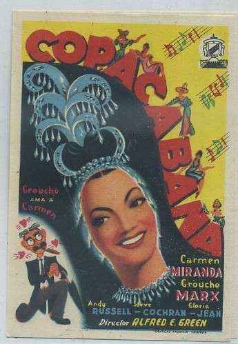 PROGRAMA DE CINE: COPACABANA