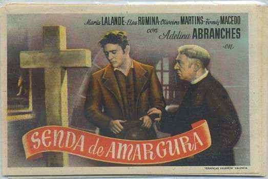 PROGRAMA DE CINE: SENDA DE AMARGURA