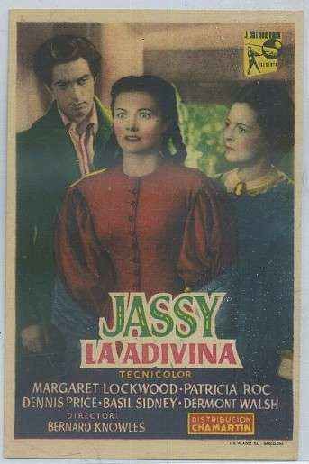 PROGRAMA DE CINE: JASSY LA DIVINA