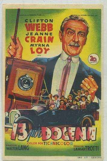 PROGRAMA DE CINE: 13 POR DOCENA