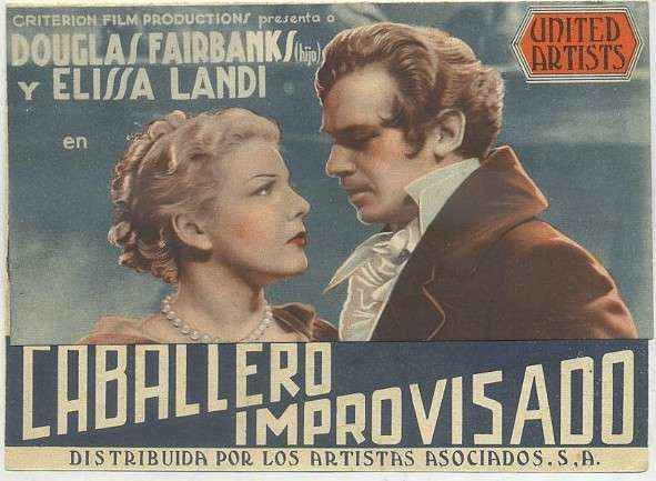 PROGRAMA DE CINE DOBLE: CABALLERO IMPROVIADO