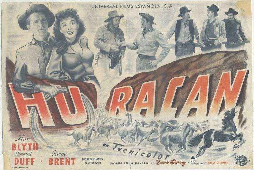 PROGRAMA DE CINE: HURACAN