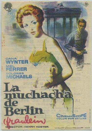 PROGRAMA DE CINE: LA MUCHACHA DE BERLIN